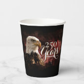 Patriotic Eagle 250 Years Paper cup 紙コップ (裏面)