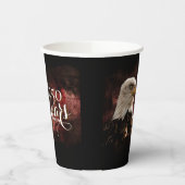 Patriotic Eagle 250 Years Paper cup 紙コップ (左)