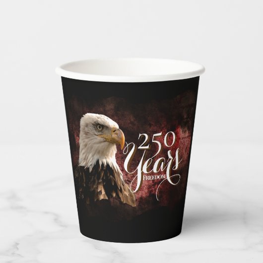 Patriotic Eagle 250 Years Paper cup 紙コップ (正面)
