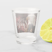 Patriotic Eagle 250 Years Shot glass ショットグラス (裏面)
