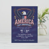 Patriotic Eagle America 250th Anniversary 招待状 (スタンド正面)
