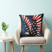 Patriotic Eagle Pillow – Bold American Spirit Unde クッション (椅子)