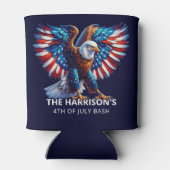 Patriotic Eagle USA 7月4日 缶クーラー (裏面)