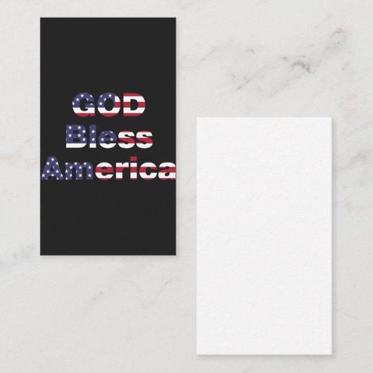 Patriotic Enclosure Keepsake Cards エンクロージャーカード (正面/裏面)