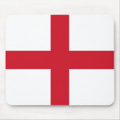 Patriotic England Flag マウスパッド (正面)