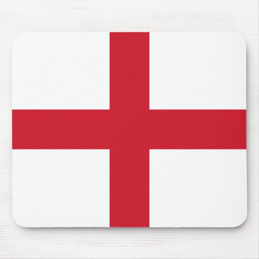 Patriotic England Flag マウスパッド (正面)