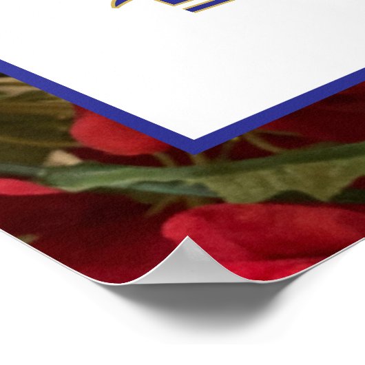 Patriotic Establishment Welcome Sign ポスター (角)