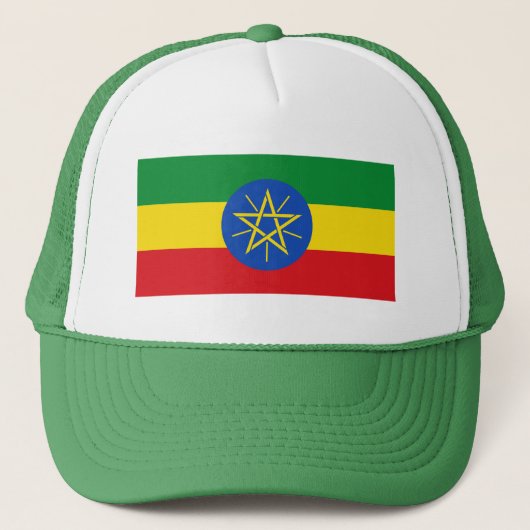 Patriotic Ethiopia Flag キャップ (正面)