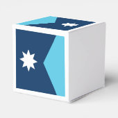 Patriotic favor box with Flag of Minnesota, USA フェイバーボックス (裏面サイド)