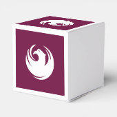 Patriotic favor box with Flag of Phoenix City フェイバーボックス (裏面サイド)