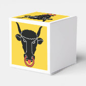 Patriotic favor box with Flag of Uri, Switzerland フェイバーボックス (裏面サイド)
