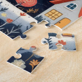 Patriotic Fireworks Art Puzzle ジグソーパズル (側面)