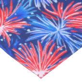 Patriotic Fireworks / Red White Blue Party  テーブルクロス (アングル)