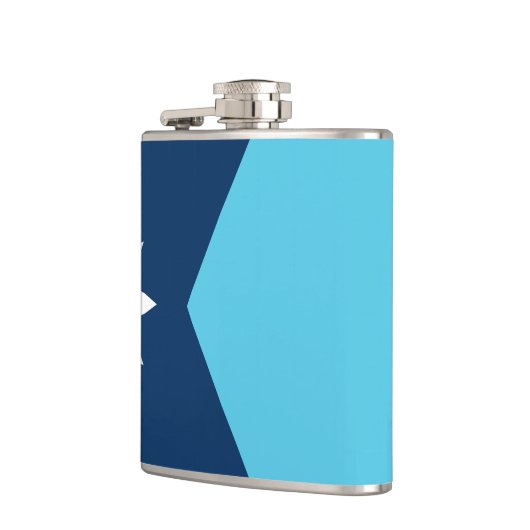 Patriotic flask with Flag of Minnesota, USA フラスク (左)