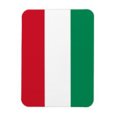 Patriotic flexible magnet with flag of Hungary マグネット (縦)