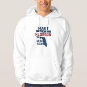 Patriotic Florida Design – “Make Florida Great '' パーカ (正面)