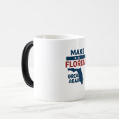  Patriotic Florida Design – “Make Florida Great '' モーフィングマグカップ (正面左)