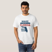 Patriotic Florida Design – “Make Florida Great '' Tシャツ (正面フル)