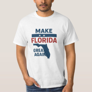 Patriotic Florida Design – “Make Florida Great '' Tシャツ