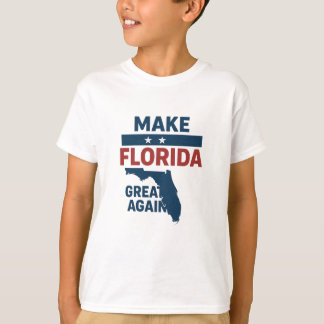Patriotic Florida Design – “Make Florida Great '' Tシャツ