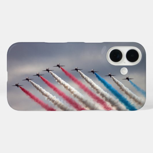 Patriotic Flyover iPhone Case Case-Mate iPhoneケース (裏面 (横))