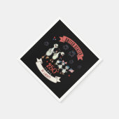 Patriotic Geese Family US 250 Years of Liberty  スタンダードカクテルナプキン (角)