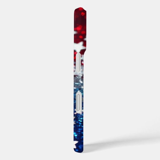 Patriotic Glitter Case-Mate iPhoneケース (裏面 / 右)