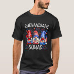 Patriotic Gnomes 4th Of July Funny Shenanigans Squ Tシャツ