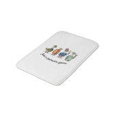 Patriotic Goose Vintage Engraving Funny USA Shirt  バスマット (アングル)