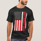 Patriotic Guitar Player Guitar Musician Guitarist  Tシャツ (正面)