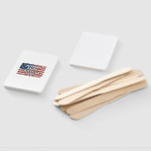 Patriotic Husband Daddy Protector Hero Flag Shirt  ハンドファン (組立なし)