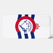 Patriotic Ipad航空ケースとシンシナティ州旗 Case-Mate iPhoneケース (裏面 (横))