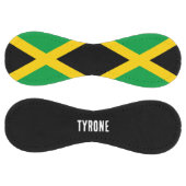 Patriotic Jamaican Flag Personalized ソフトボール (パネル)