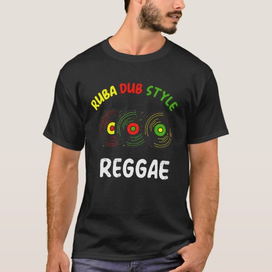 Patriotic Jamaican Roots Reggae Colors Jamaica Pri Tシャツ (正面)