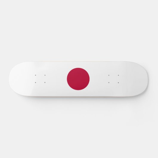 Patriotic Japan Flag スケートボード (横)