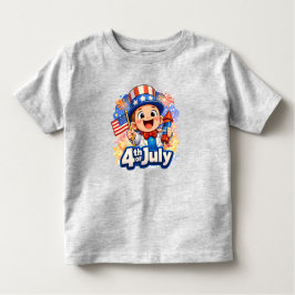 Patriotic Kids Independence Day Gift トドラーTシャツ