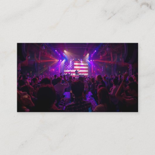 Patriotic Marketing & Event Advertising 名刺 (正面)