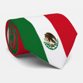 Patriotic Mexico flag ネクタイ (ロール)