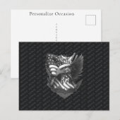 Patriotic Military Appreciation Thank You Veterans シーズンポストカード (正面/裏面)