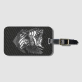 Patriotic Military Appreciation Thank You Veterans ラゲッジタグ (正面横)