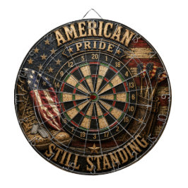 Patriotic Military Boots American Veteran Memorial ダーツボード