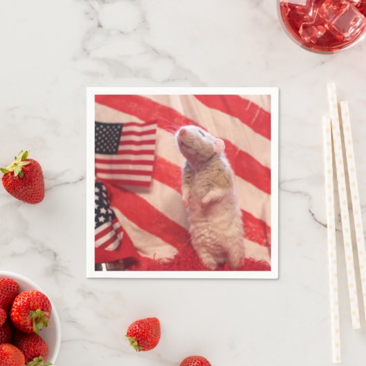 Patriotic Murray スタンダードカクテルナプキン (インサイチュ)