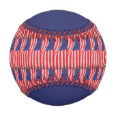 Patriotic MVP Player Award, American Flags, Name, 野球ボール (裏面)