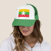 Patriotic Myanmar Flag キャップ (インサイチュ)