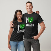 Patriotic Pakistani Pakistan Flag I Love Karachi Tシャツ (ユニセックス)