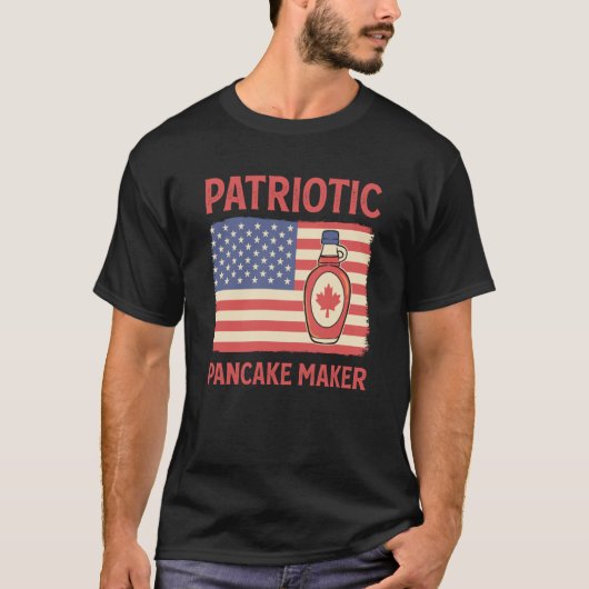 Patriotic Pancake Maker Waffle Flapjack Pancake Ma Tシャツ (正面)