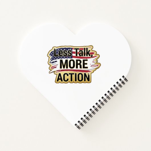 Patriotic Peace Decal ノートブック (裏面)