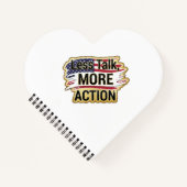 Patriotic Peace Decal ノートブック (正面)