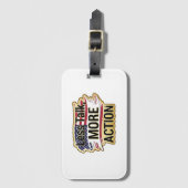 Patriotic Peace Decal ラゲッジタグ (正面縦)