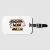 Patriotic Peace Decal ラゲッジタグ (正面横)